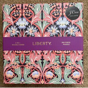 J. CREW Exclusive Liberty 2-In-1 Double Sided Gloss Matte 500 Piece Puzzle Stars